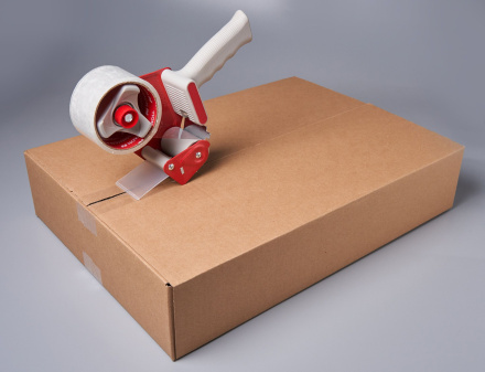 Коробка картонная, 50х36х10 см, объем 18 л, 25 шт. (Гофрокороб, 500х360х100мм )