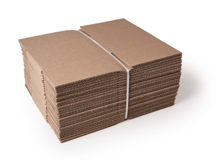 Коробка картонная, 16х13,5х10 см, объем 2,2 л, 25 шт (Гофрокороб, 160х135х100 мм )