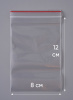 Пакет с замком Zip-Lock (Зип лок), 8х12 см, 40 мкм, 500 шт.