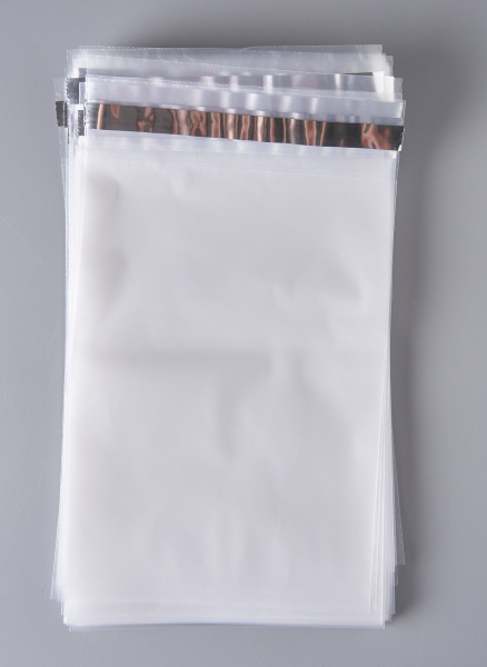 Курьерский пакет, ПРОЗРАЧНЫЙ, 150х210+40 мм, с клеевым клапаном, 30 мкм. (сейф пакет) 5000 шт.