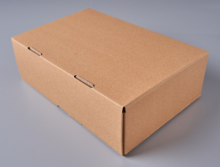 Коробка картонная самосборная, 26х17х8 см, объем 3,5 л, 100 шт, (Гофрокороб 260х170х80 мм, короб самосборный, почтовый).