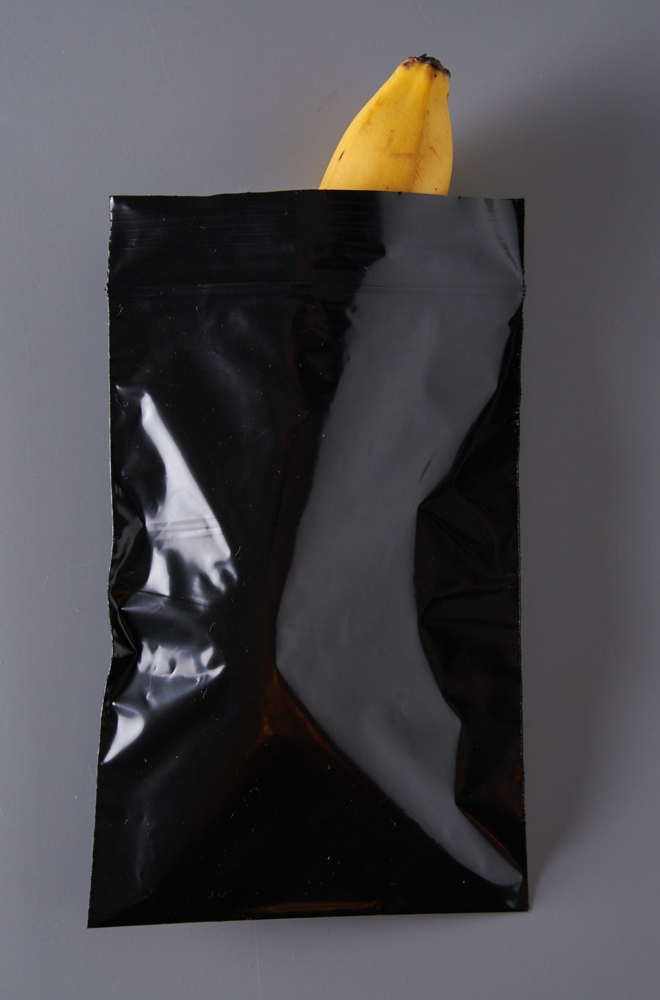 Пакет с замком Zip-Lock (Зип лок), 12х17 см, сверхпрочный, 60 мкм, черный металлик, 1000 шт.