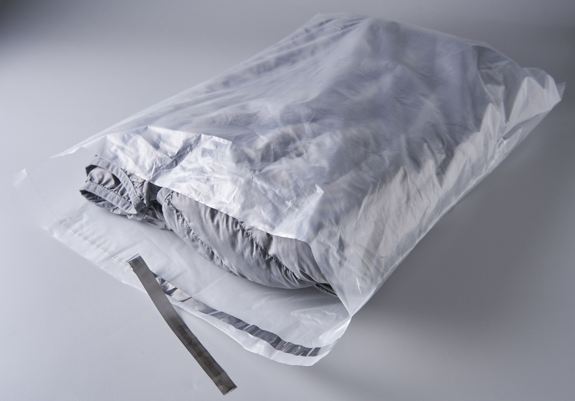 Курьерский пакет, ПРОЗРАЧНЫЙ, 400х500+40 мм, с клеевым клапаном, 30 мкм. (сейф пакет) 400 шт.