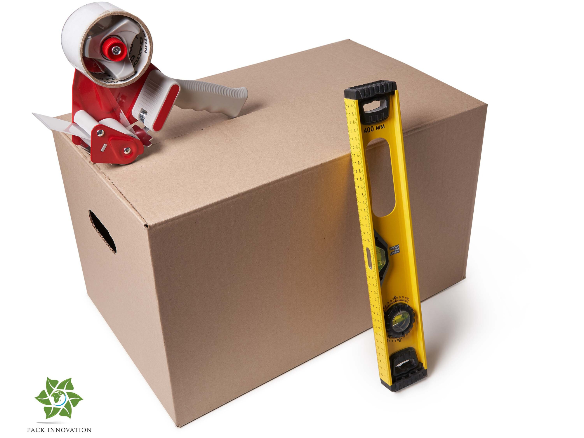 Коробка для хранения картонная, 50х30х30 см, С РУЧКАМИ, объем 45 л, 33 шт. (Гофрокороб, 500х300х300 мм )