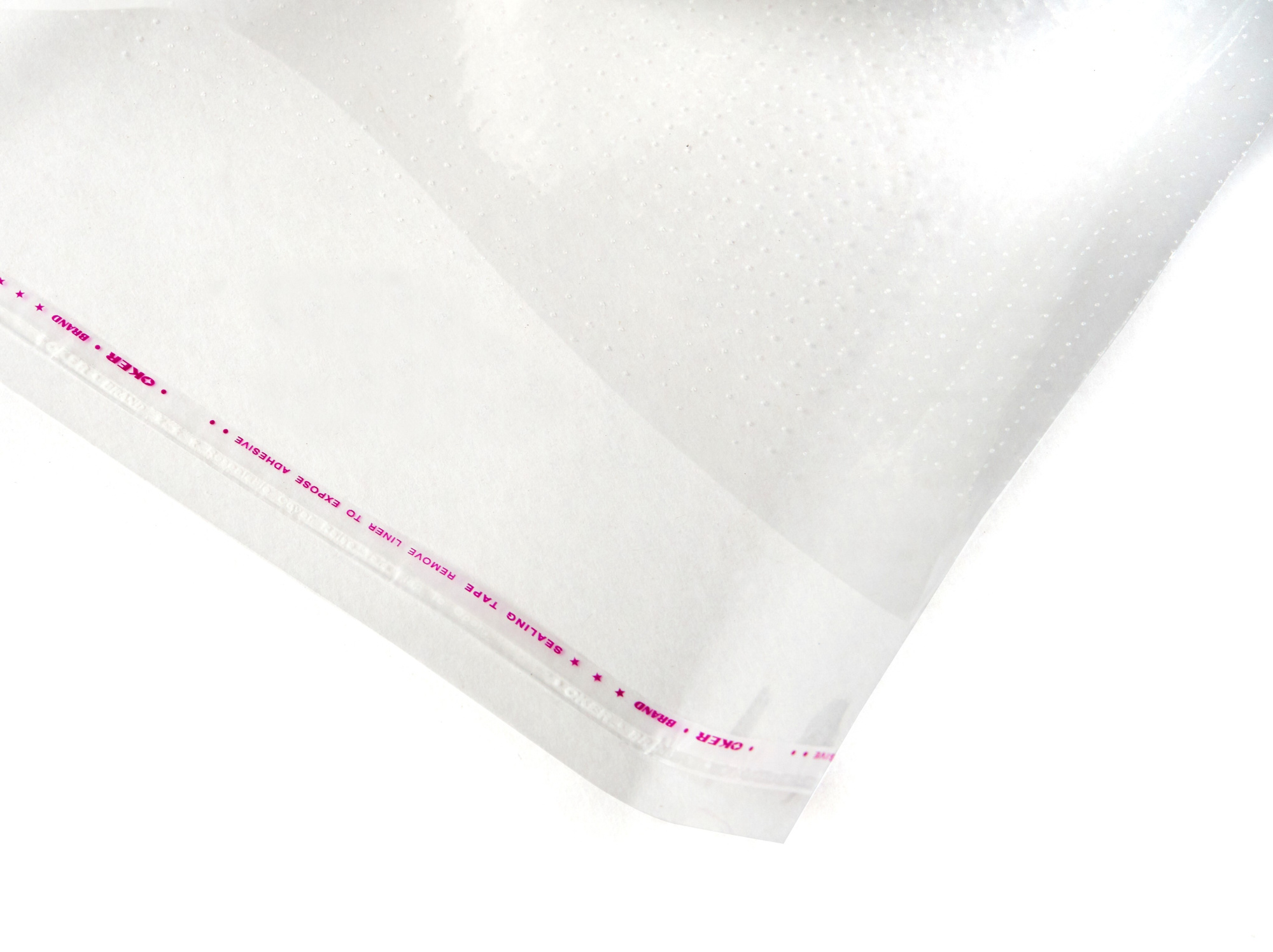 Пакет БОПП с клеевым клапаном, с перфорацией 25х35+4 см, сверхпрочный, 35 мкм, 1000 шт.