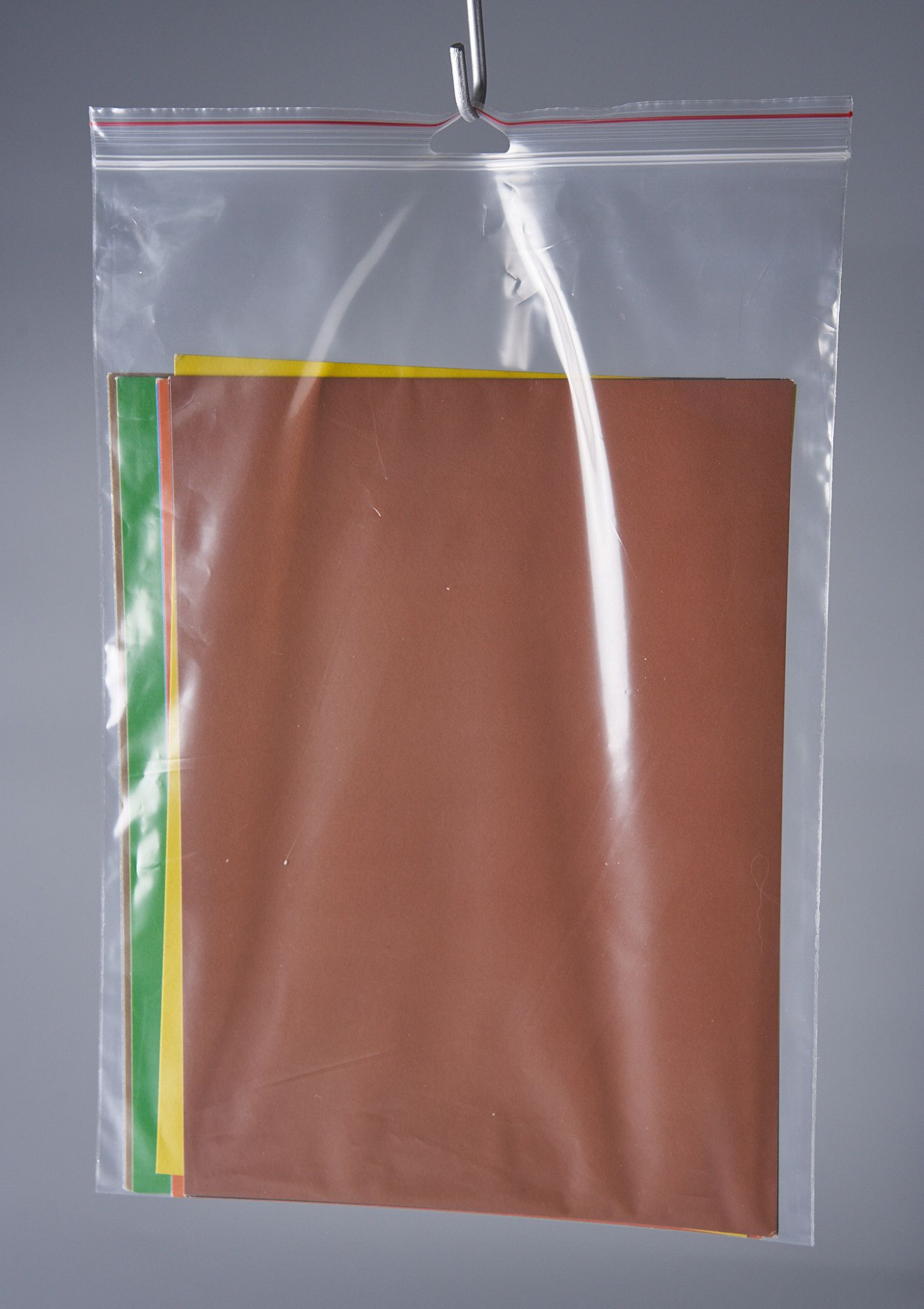 Пакет с замком Zip-Lock (Зип лок), 25х35 см, с европодвесом, сверхпрочный, 60 мкм, 5000 шт.