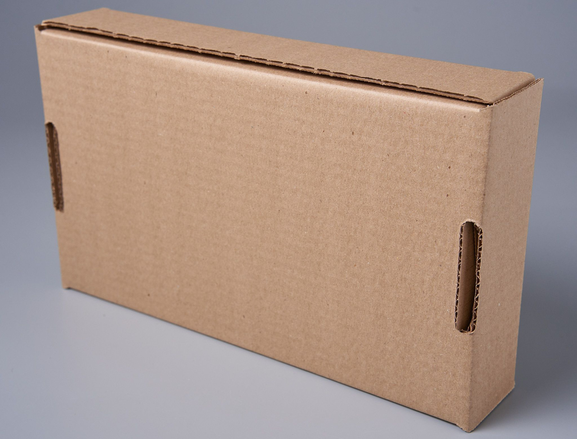 Коробка картонная самосборная, 26,5х16,5х5 см, объем 2,19 л, 80 шт. (Гофрокороб 265х165х50 мм, короб самосборный)