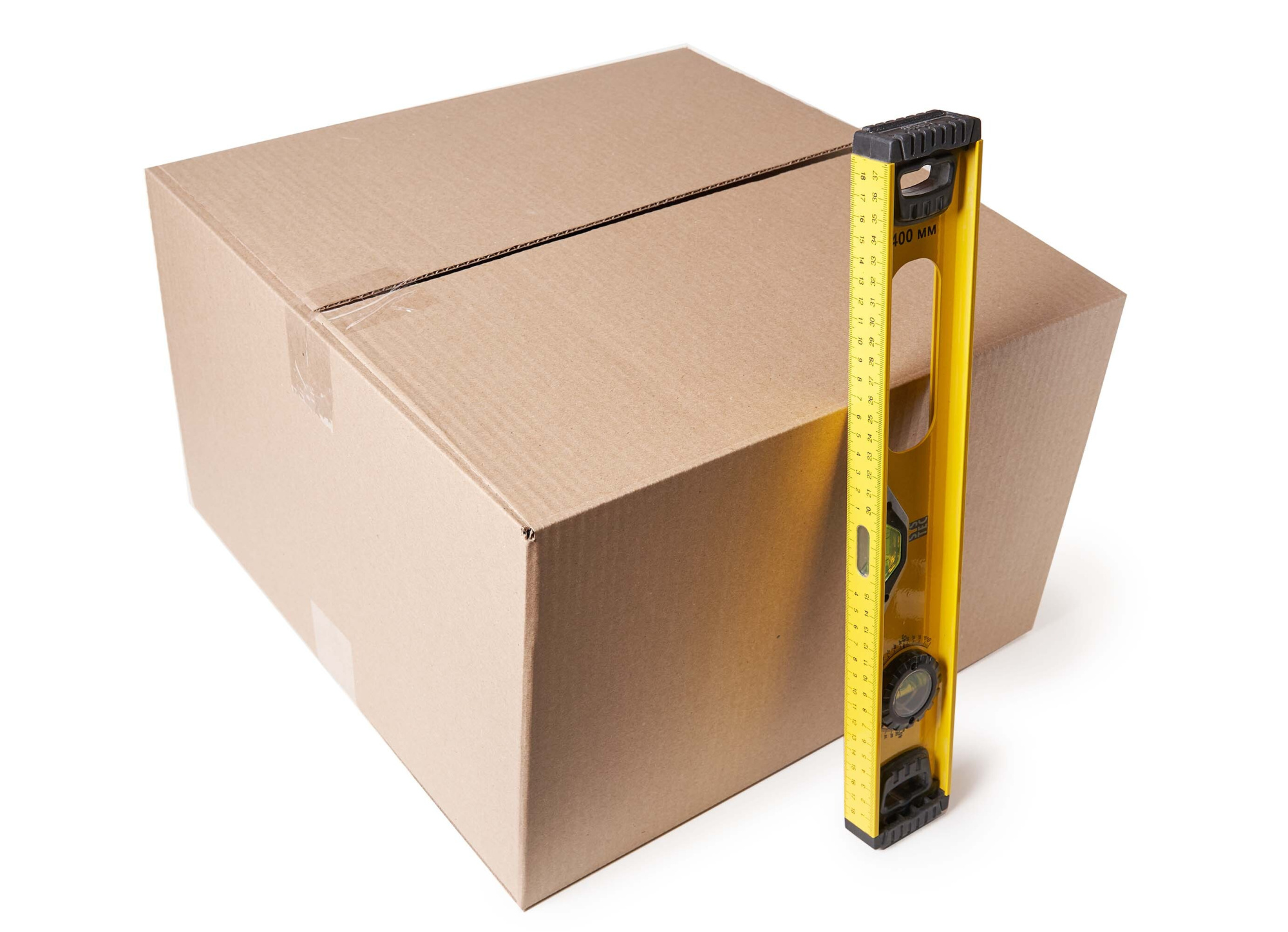 Коробка картонная, 40х40х25 см, объем 40 л, 10 шт. (Гофрокороб, 400х400х250 мм )