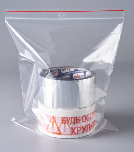 Пакет с замком Zip-Lock (Зип лок), 20х25 см, 40 мкм, 1 000 шт.