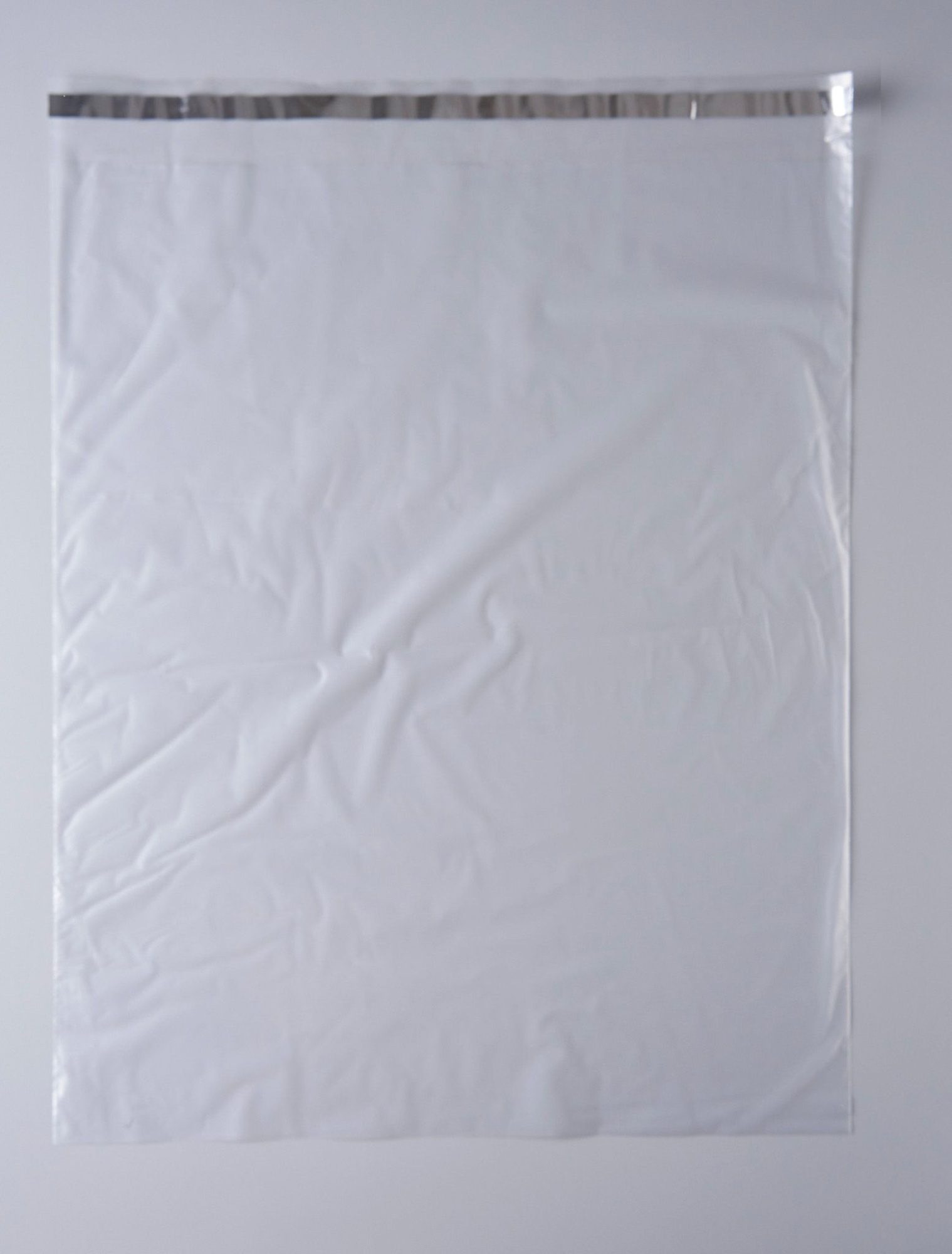 Курьерский пакет, ПРОЗРАЧНЫЙ, 400х500+40 мм, с клеевым клапаном, 30 мкм. (сейф пакет) 400 шт.