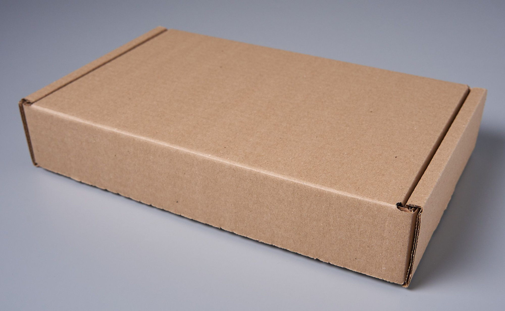 Коробка картонная самосборная, 26,5х16,5х5 см, объем 2,19 л, 80 шт. (Гофрокороб 265х165х50 мм, короб самосборный)