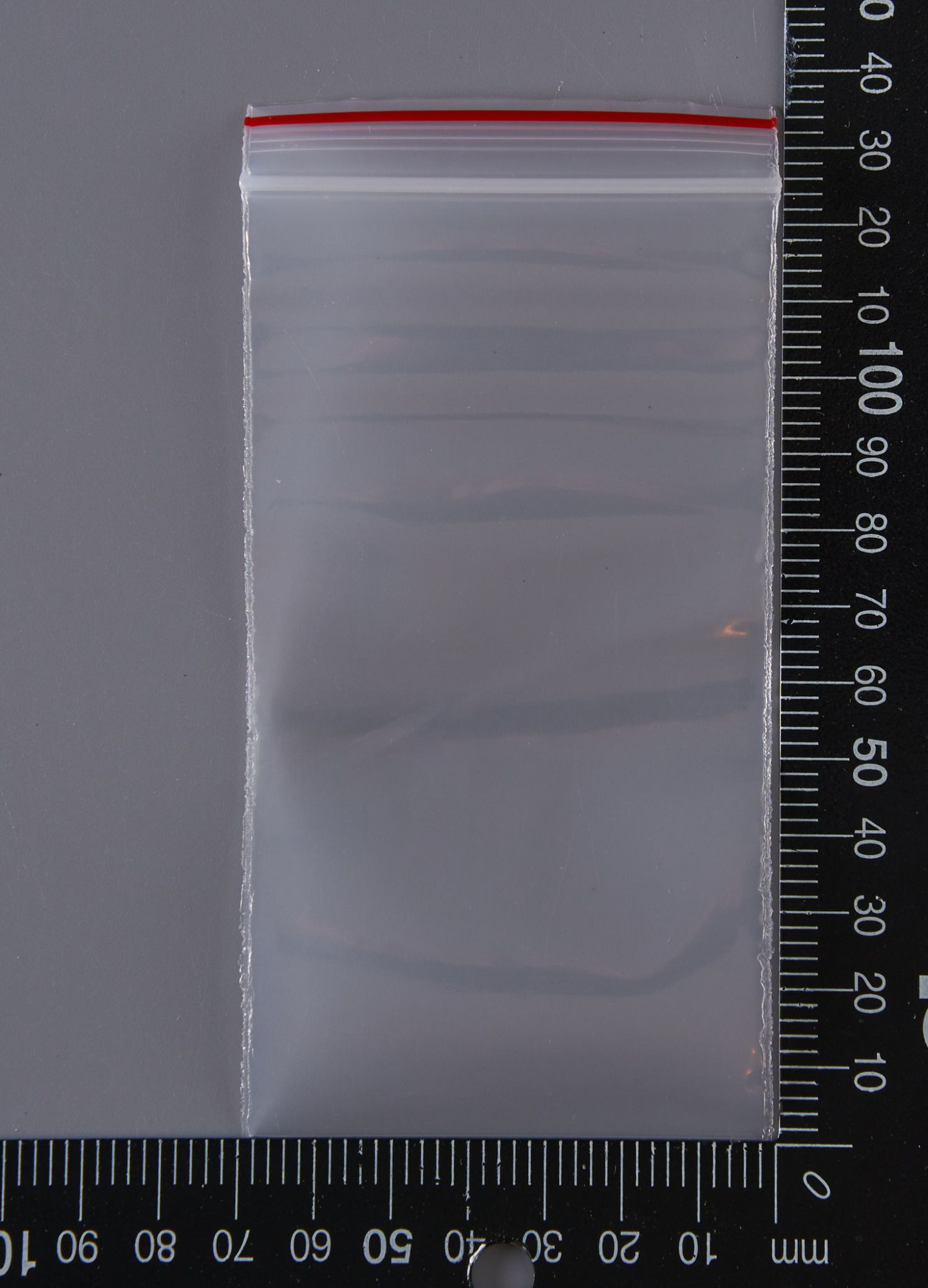 Пакет с замком Zip-Lock (Зип лок), 7х12 см, особопрочный, 80 мкм, 100 шт.