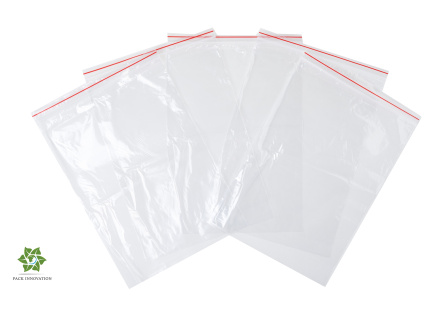 Пакет с замком Zip-Lock (Зип лок), 18х25 см, 35 мкм 100 шт.