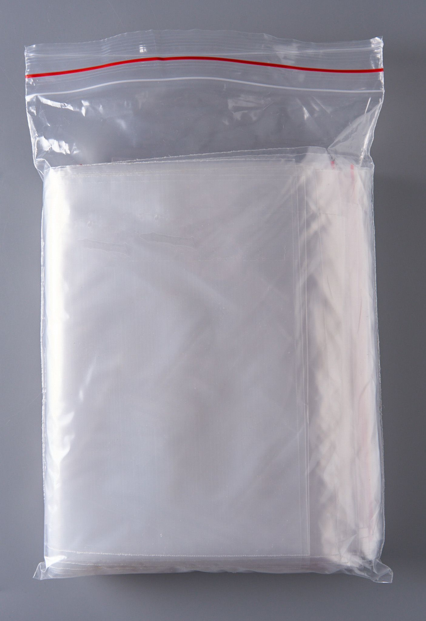 Пакет с замком Zip-Lock (Зип лок), 25х35 см, сверхпрочный, 60 мкм, 200 шт.