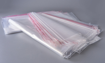 Пакет с замком Zip-Lock (Зип лок), размер 40х50 см, 45 мкм, 200 шт.