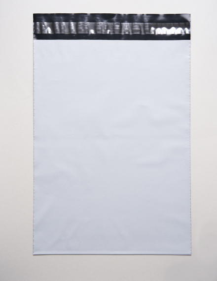 Курьерский пакет, 300х400+40, без кармана,  60 мкм, 500 шт.