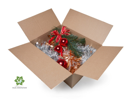 Коробка картонная, 30,5х24,5х11 см, объем 8,5 л, 50 шт (Гофрокороб, 305х245х110 мм )