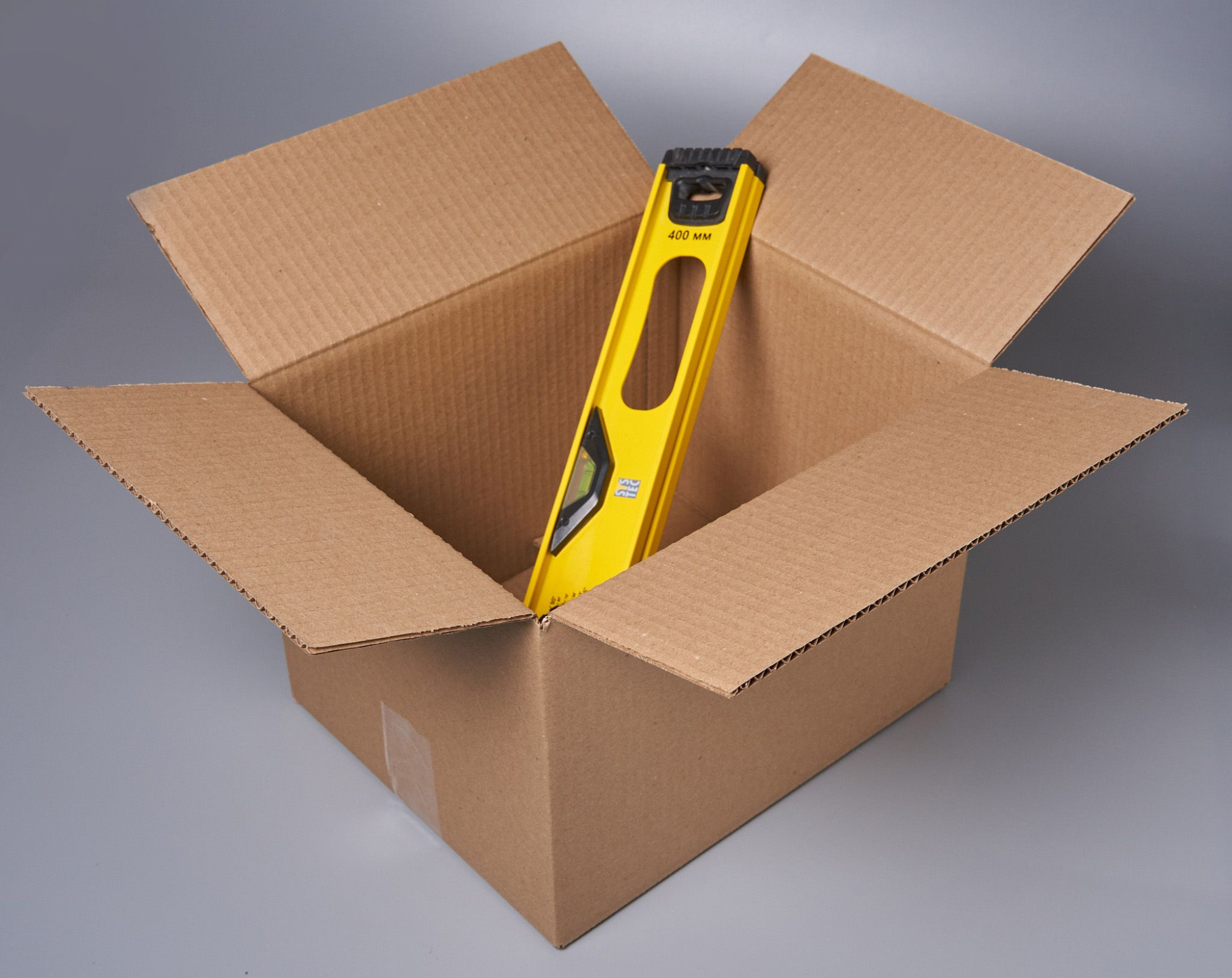 Коробка картонная, 29,5х24х22 см, объем 15,6 л, 25 шт. (Гофрокороб, 295х240х220мм )