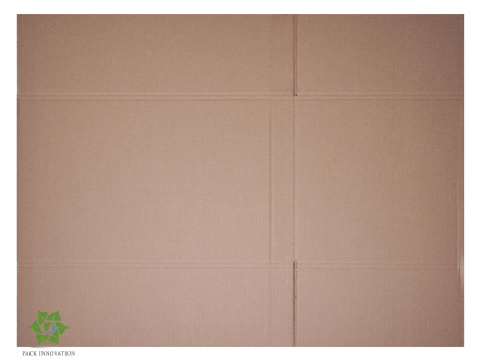 Коробка картонная, 50х30х30 см, БЕЗ РУЧЕК, объем 45 л, 33 шт. (Гофрокороб, 500х300х300 мм )