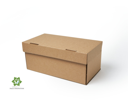 Коробка картонная самосборная, 21х11,4х9,2 см, объем 2,2 л, 25 шт. (Гофрокороб 210х114х92 мм, короб самосборный)