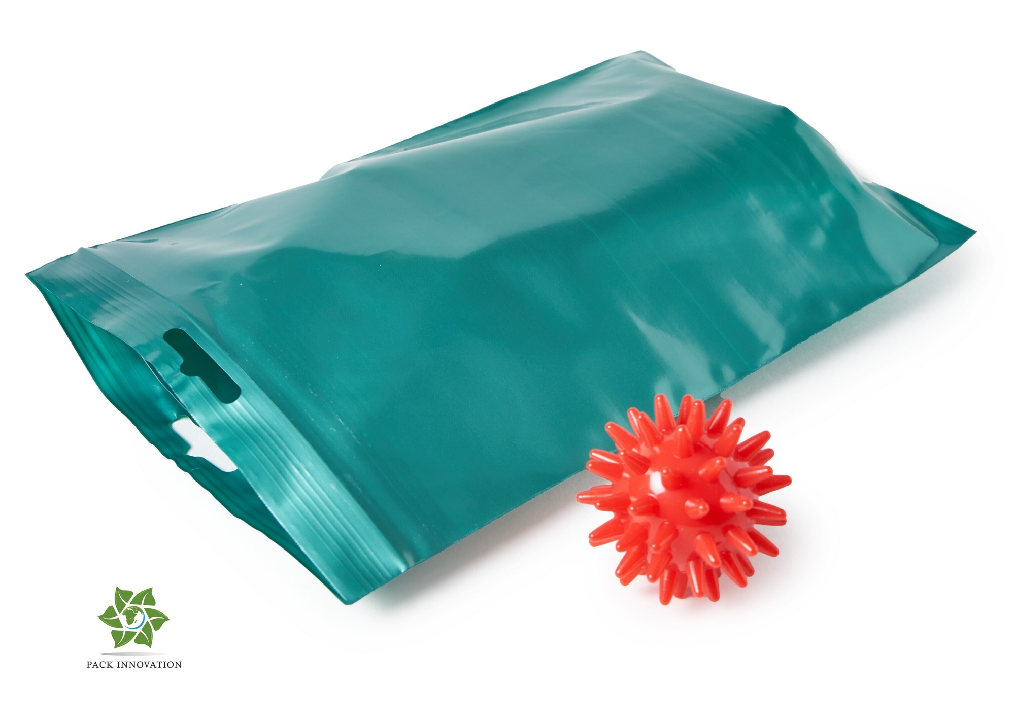 Пакет с замком Zip-Lock (Зип лок), 15х22 см, 60 мкм, с европодвесом, сверхпрочный, зеленый металлик, 500 шт.