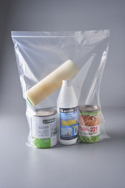 Пакет с замком Zip-Lock (Зип лок), 40х50 см, высокопрочный, 80 мкм, 200 шт.