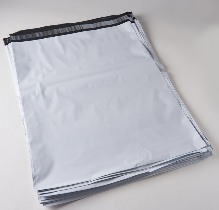 Курьерский пакет, 400х500+40, без кармана, 60 мкм, 200 шт.