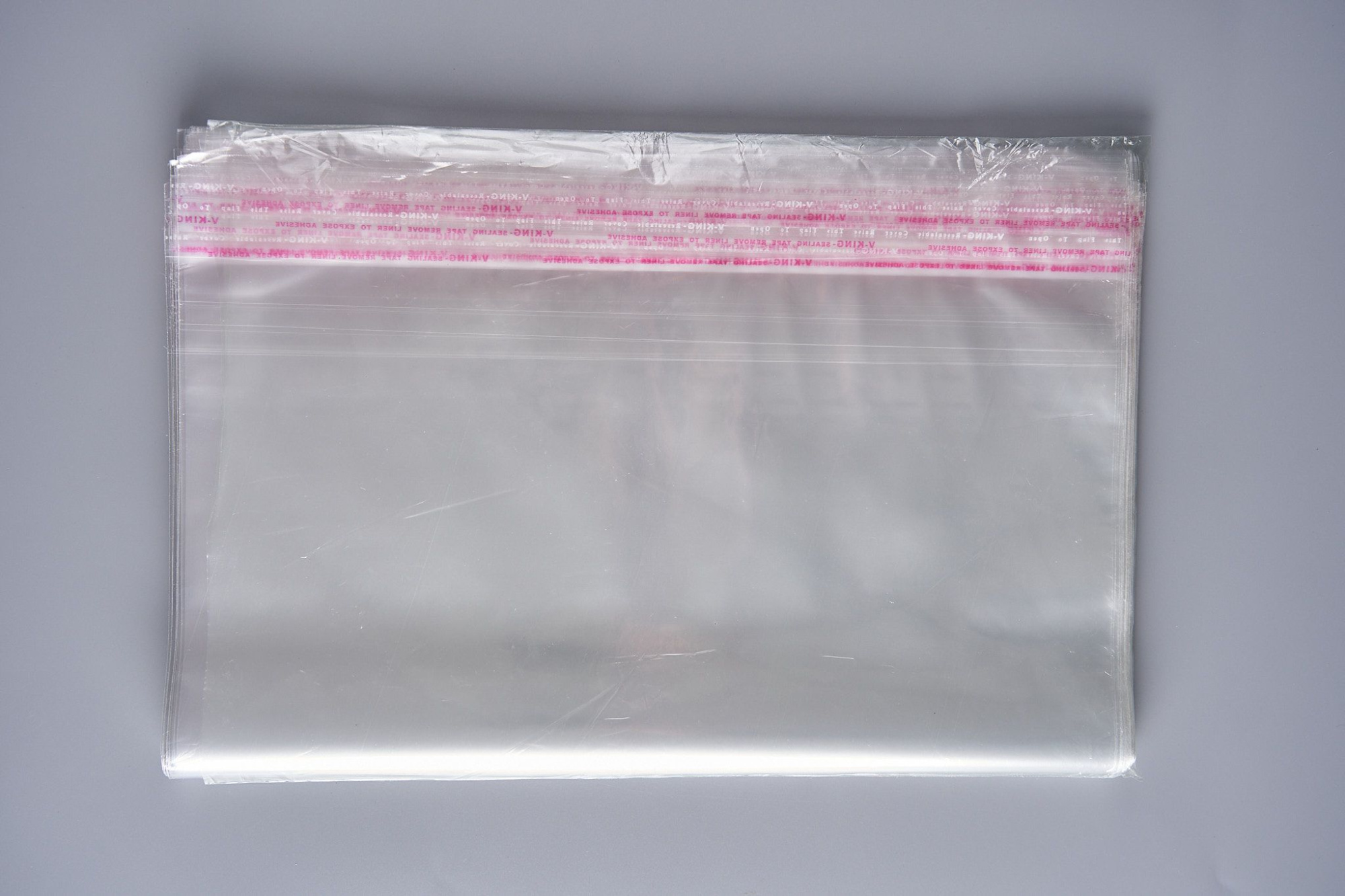 Пакет упаковочный ПП с клеевым клапаном, 35х40+5 см, 25 мкм, 50 шт.