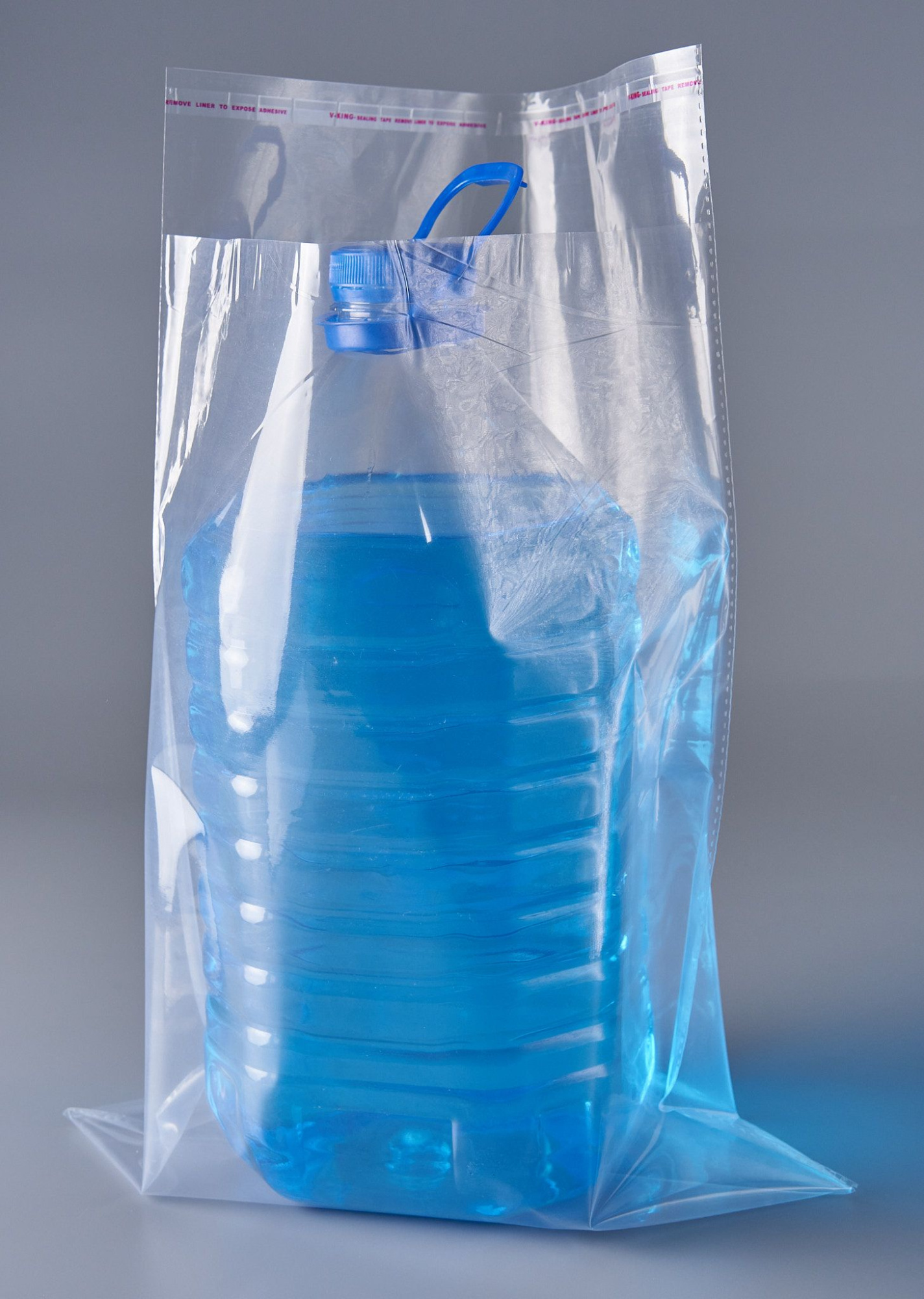 Пакет фасовочный ПВД с клеевым клапаном, 30х40+5 см, ультрапрочный, 100 мкм, 100 шт.