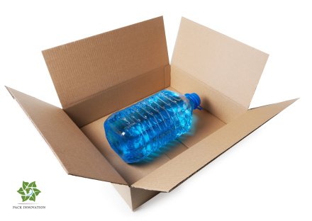 Коробка картонная, 45х37х10 см, объем 16,6 л, 10 шт. (Гофрокороб, 450х370х100 мм )