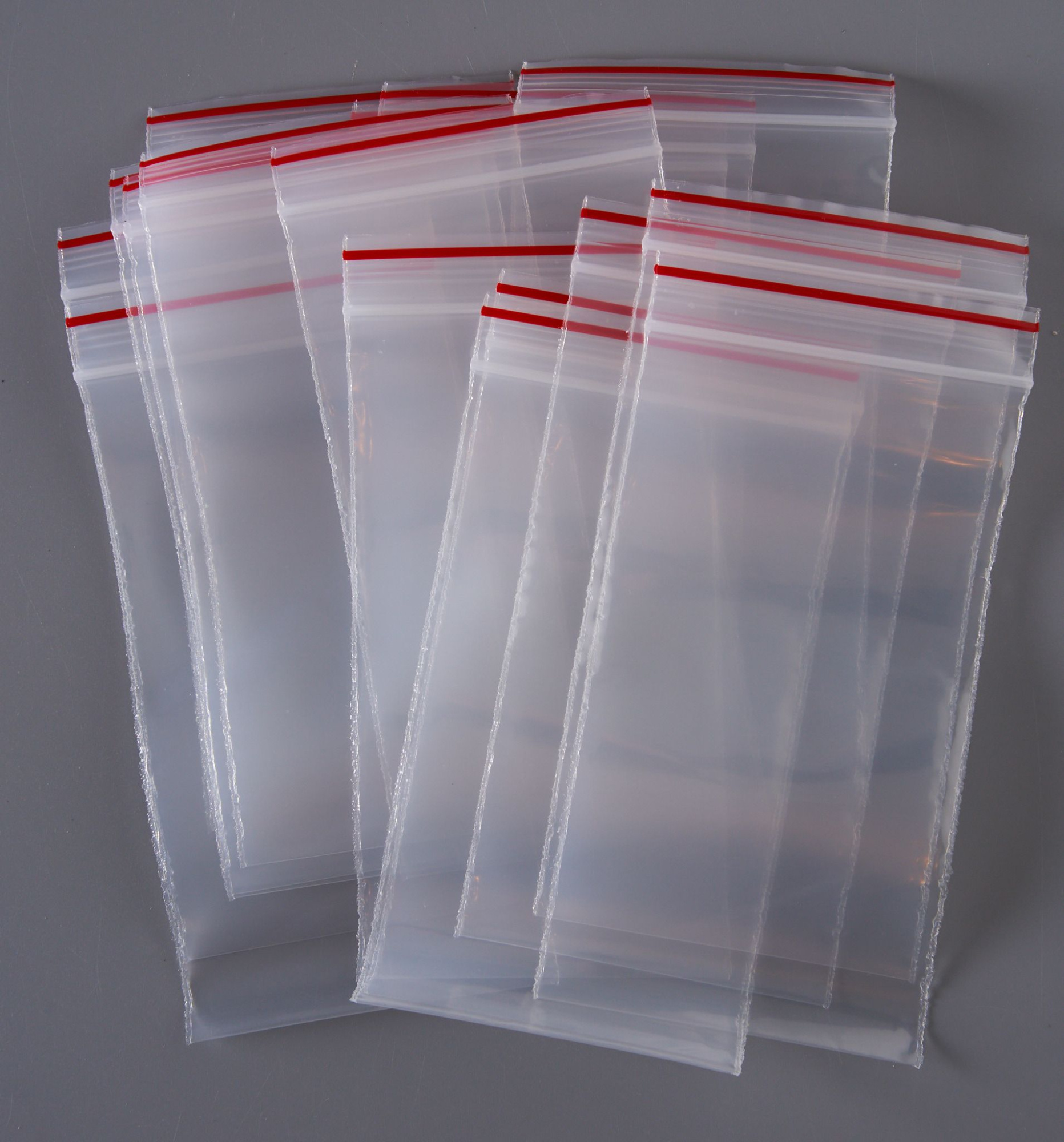 Пакет с замком Zip-Lock (Зип лок), 7х12 см, особопрочный, 80 мкм, 100 шт.
