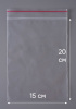 Пакет с замком Zip-Lock (Зип лок), 15х20 см, ультрапрочный, 100 мкм, 100 шт.