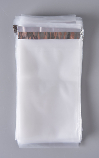 Курьерский пакет, ПРОЗРАЧНЫЙ, 100х150+40 мм, с клеевым клапаном, 30 мкм. (сейф пакет) 1000 шт.