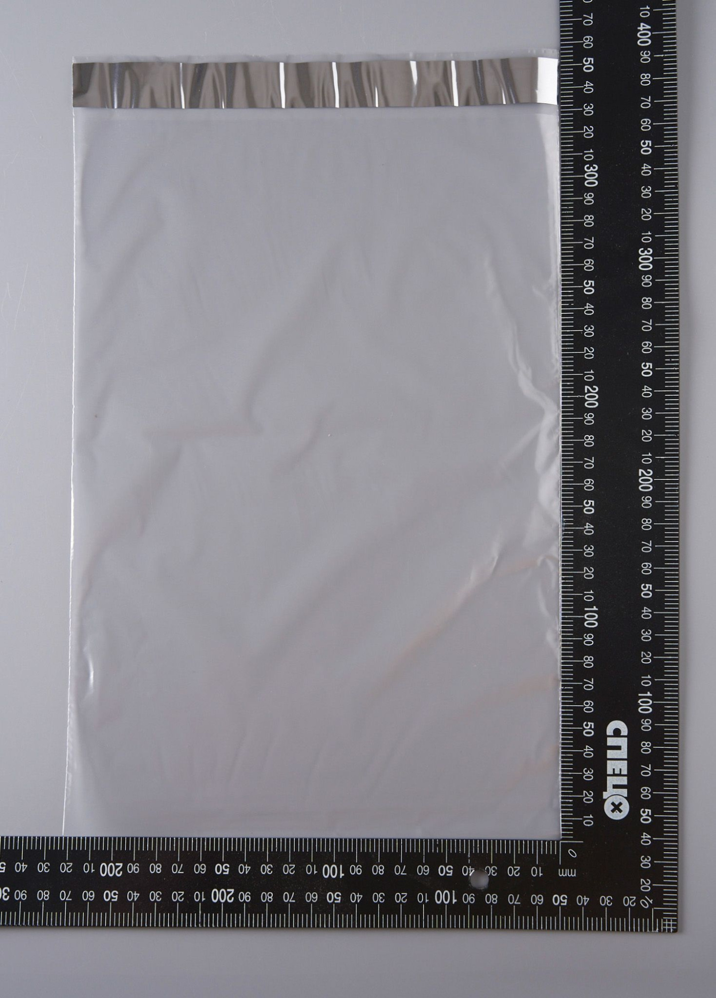 Курьерский пакет, ПРОЗРАЧНЫЙ, 220х320+40 мм, с клеевым клапаном, 30 мкм. (сейф пакет) 1000 шт.