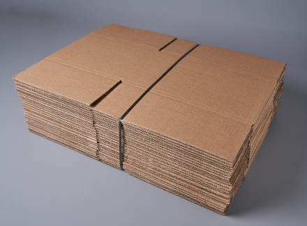 Коробка картонная, 24х18х14 см, объем 6 л, 30 шт. (Гофрокороб, 240х180х140 мм )