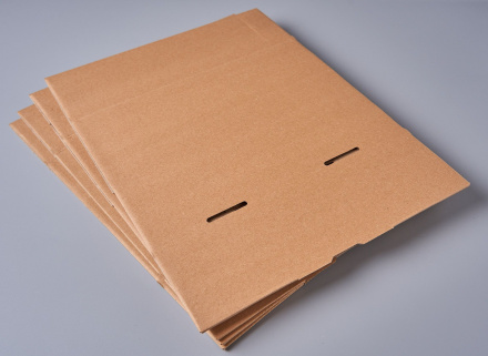 Коробка картонная самосборная, 26х17х8 см, объем 3,5 л, 100 шт, (Гофрокороб 260х170х80 мм, короб самосборный, почтовый).