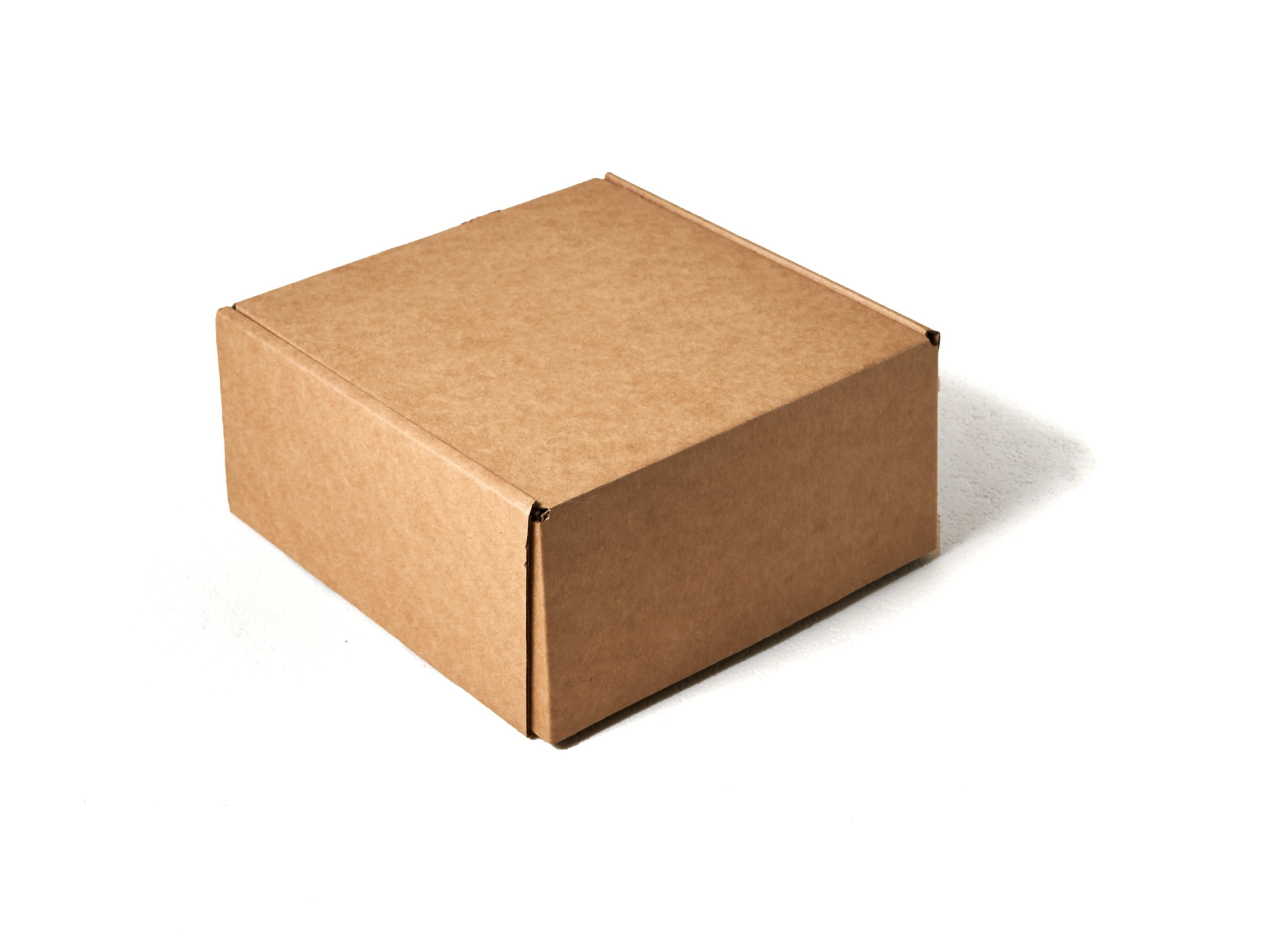 Коробка картонная самосборная, 17,5х17х8,5 см, объем 2,5 л, 50 шт. (Гофрокороб 175х170х85 мм, короб самосборный).