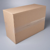 Коробка картонная 38х26х16 см, объем 15,8 л, 50 шт (Гофрокороб 380х260х160 мм, короб картонный, почтовый)