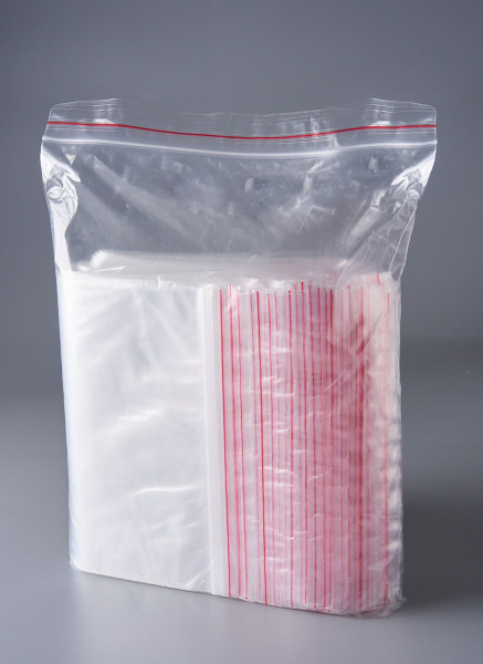 Пакет с замком ZipLock (Зип лок), 20х30 см, сверхпрочный, 60 мкм, 100шт.