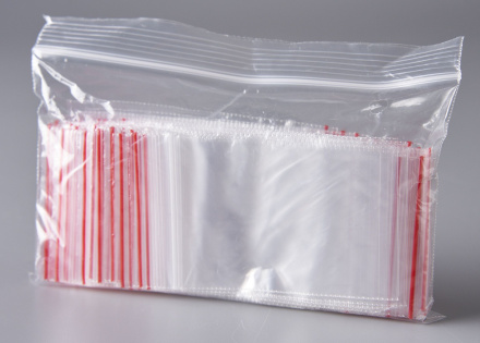 Пакет с замком Zip-Lock (Зип лок), 5х7 см, 35 мкм, 3000 шт.