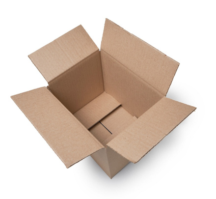 Коробка картонная, 20х15х15 см, объем 4,5 л, 25 шт. (Гофрокороб, 200х150х150 мм )