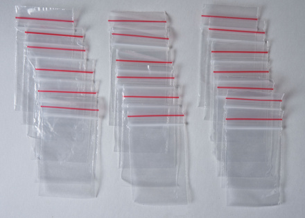 Пакет с замком Zip-Lock (Зип лок), 4х6 см, 35 мкм, 10000 шт.