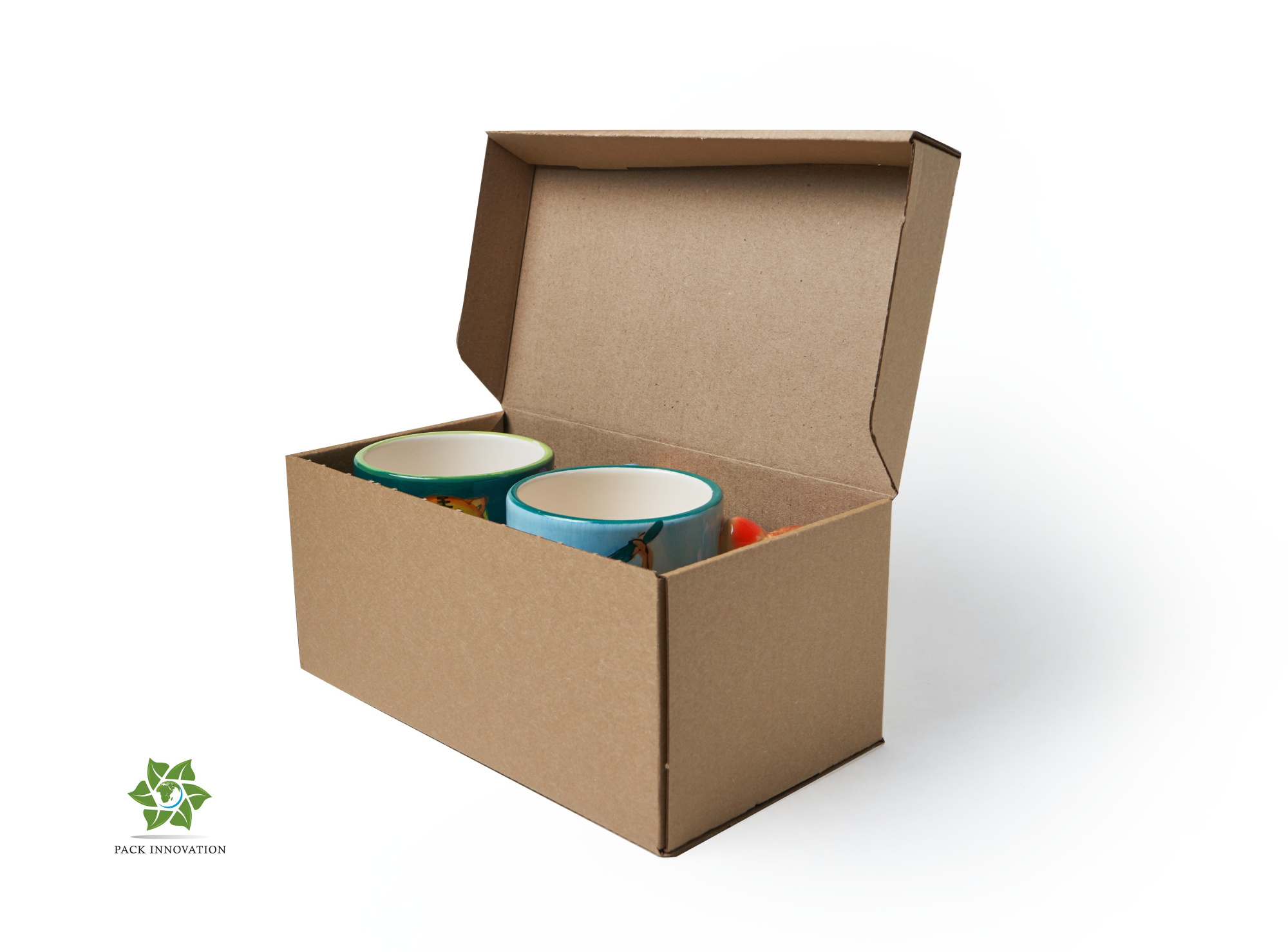 Коробка картонная самосборная, 21х11,4х9,2 см, объем 2,2 л, 50 шт. (Гофрокороб 210х114х92 мм, короб самосборный)