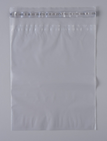 Курьерский пакет, ПРОЗРАЧНЫЙ, 190х240+40 мм, с клеевым клапаном, 30 мкм. (сейф пакет) 200 шт.