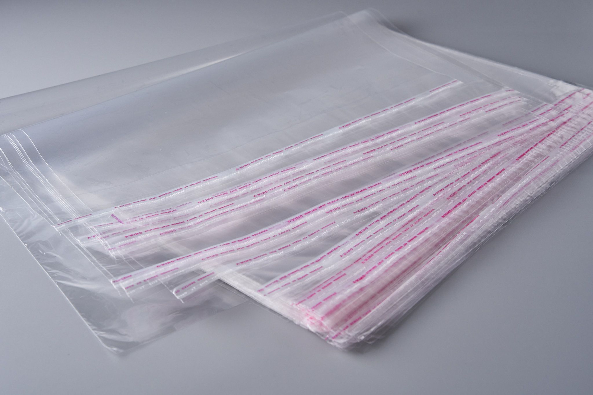 Пакет упаковочный ПП с клеевым клапаном, 45х55+5 см, 25 мкм, 50 шт.