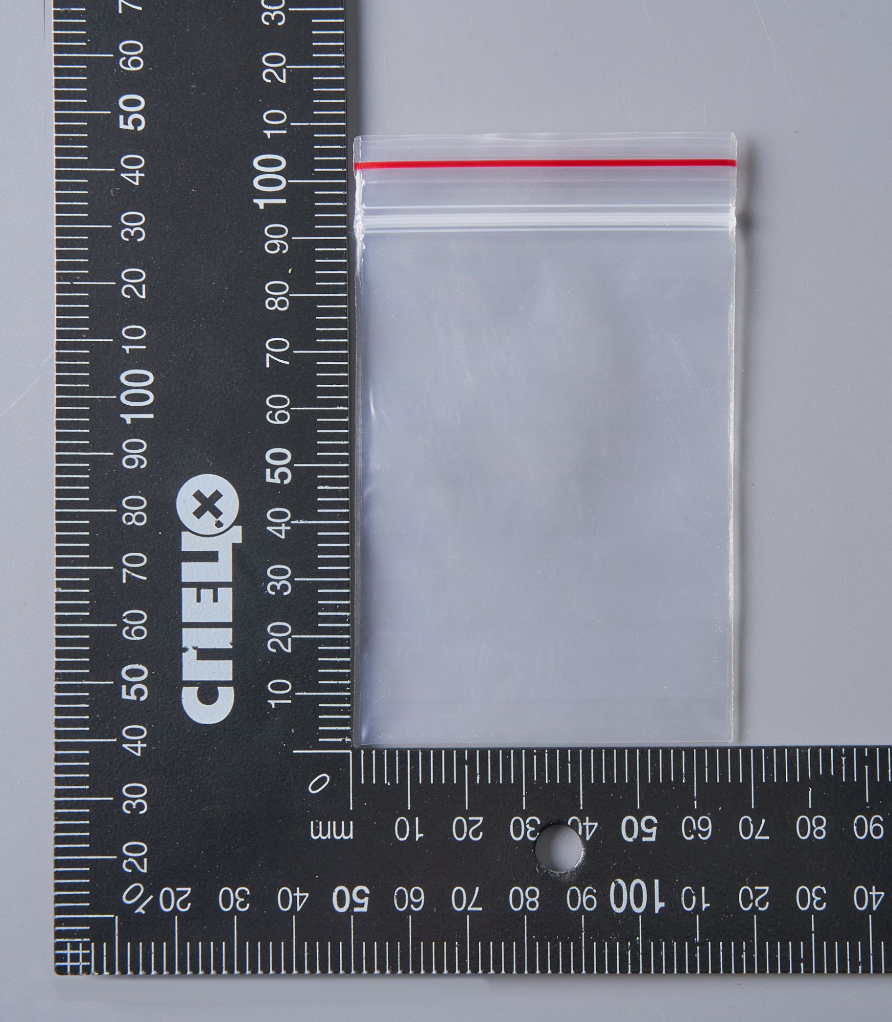 Пакет с замком Zip-Lock (Зип лок), 6х8 см, ультрапрочный, 100 мкм, 1 000 шт.