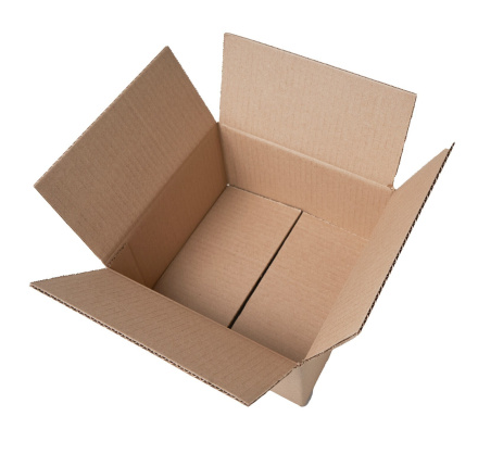 Коробка картонная, 20х20х10 см, объем 4,0 л, 50 шт. (Гофрокороб, 200х200х100 мм )