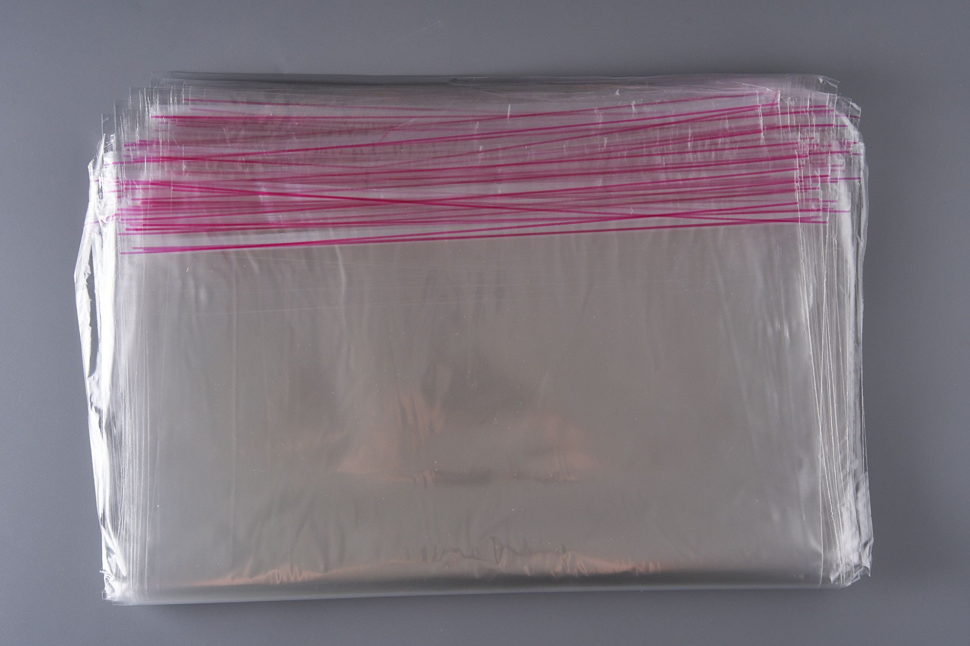 Пакет упаковочный ПП с клеевым клапаном, 40х50+5 см, 30 мкм, повышенной прочности, 1000 шт.