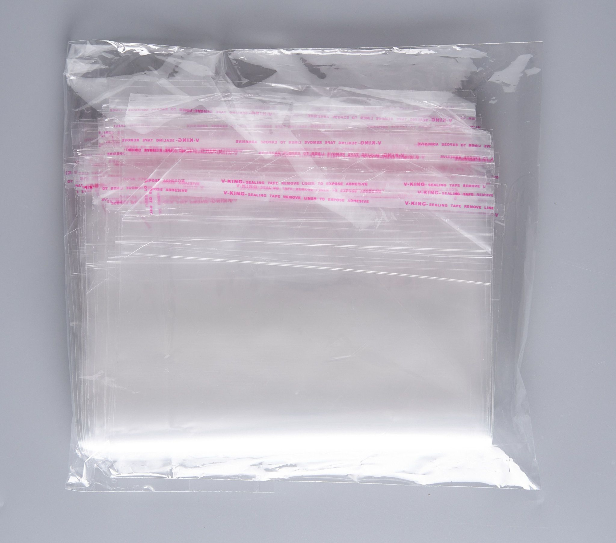 Пакет упаковочный ПП с клеевым клапаном, 20х30+5 см, 25 мкм, 200 шт.