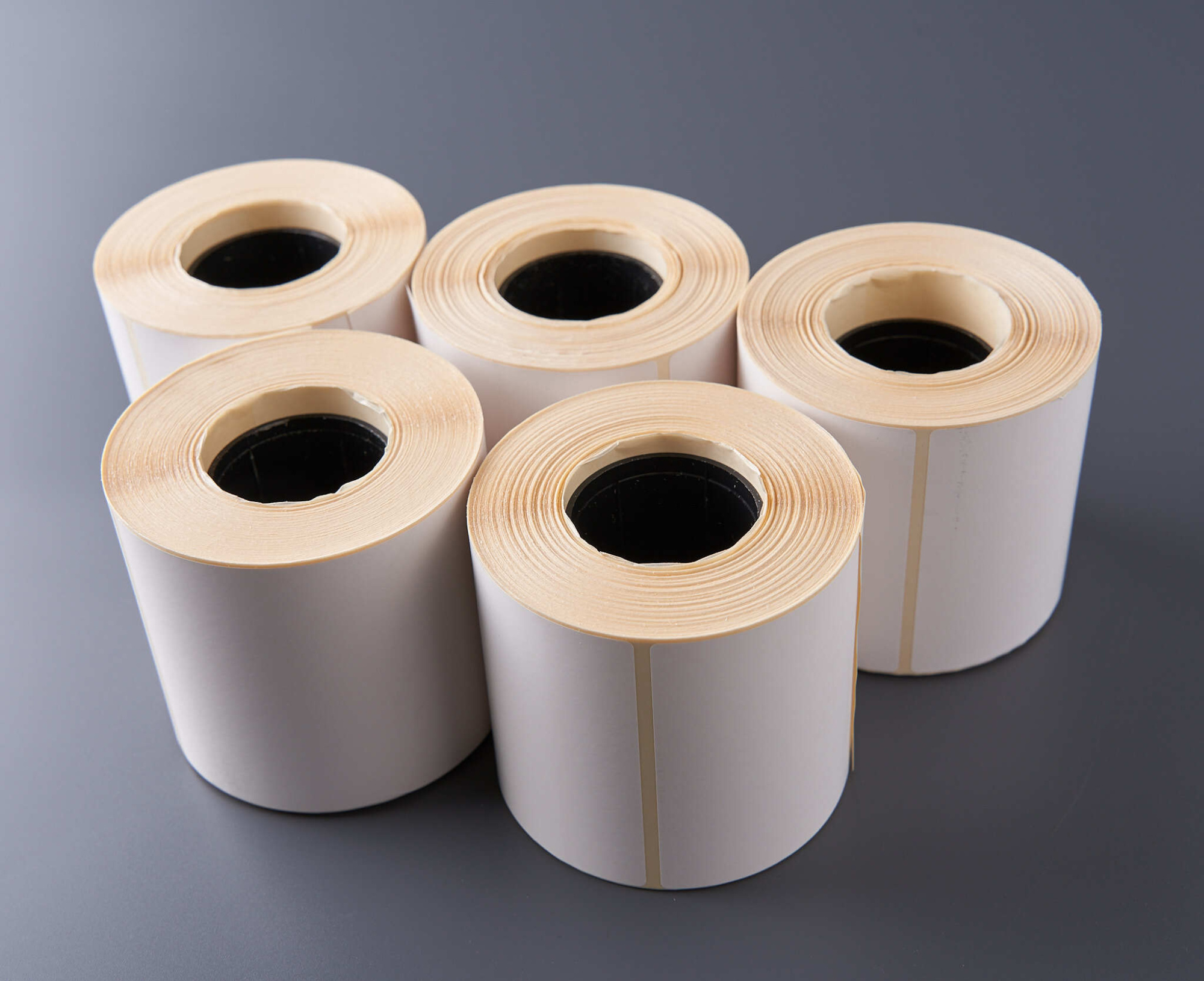 Термоэтикетки самоклеящиеся ЭКО, 75х120, 300 наклеек в рулоне, втулка 40 мм, упаковка 3 шт. (900 наклеек)